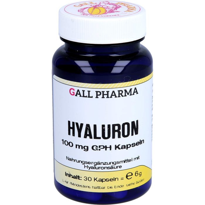 GALL PHARMA Hyaluron 100 mg GPH Kapseln, 30 St. Kapseln