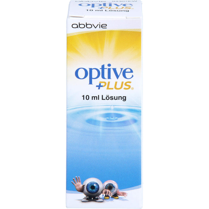 Optive Plus Augen-Pflegetropfen, 10 ml Lösung