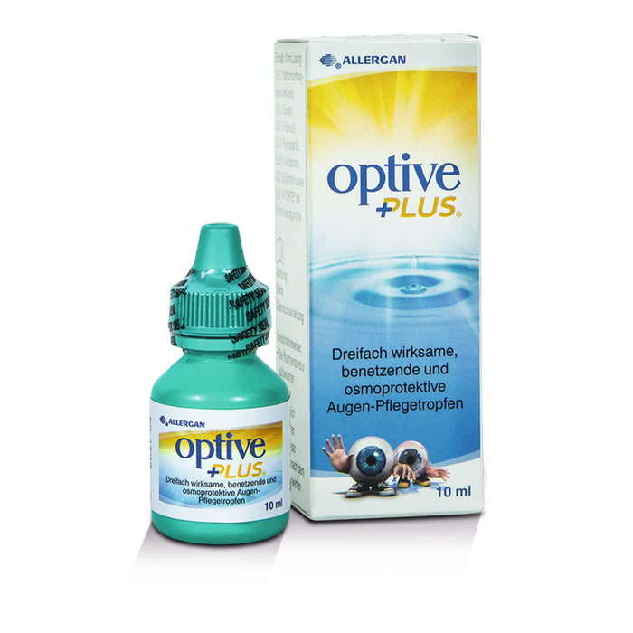 Optive Plus Augen-Pflegetropfen, 10 ml Lösung