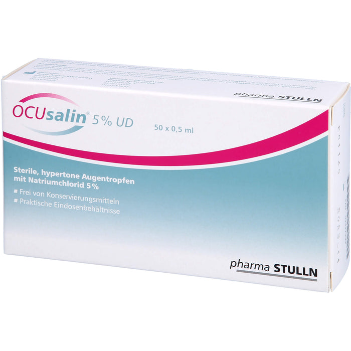OCUsalin 5% UD, 50X0.5 ml ATR