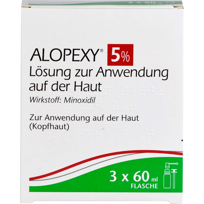 ALOPEXY 5% Lösung, 180 ml Lösung