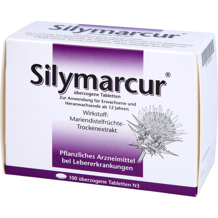 Silymarcur Tabletten bei Lebererkrankungen, 100 St. Tabletten