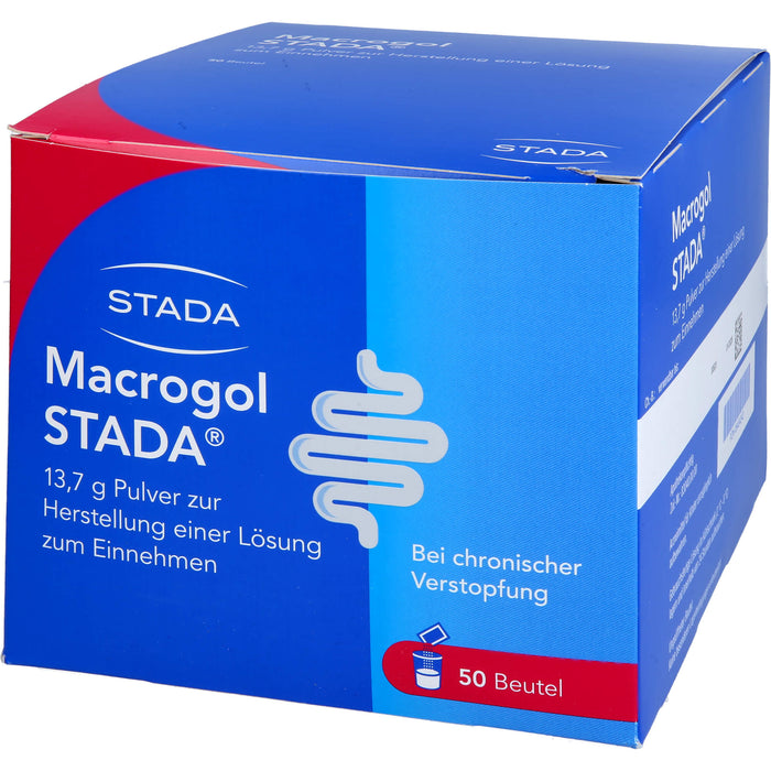 Macrogol STADA 13,7 g Pulver zur Herstellung einer Lösung zum Einnehmen, 50 St PLE