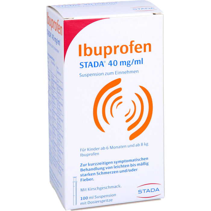 Ibuprofen STADA 40 mg/ml Suspension zum Einnehmen, 100 ml Lösung