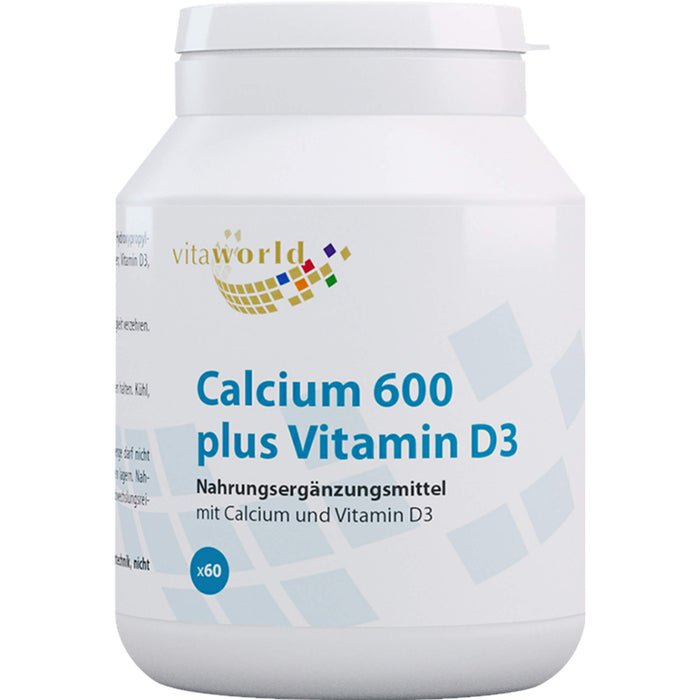 Calcium 600 plus D3, 60 St TAB