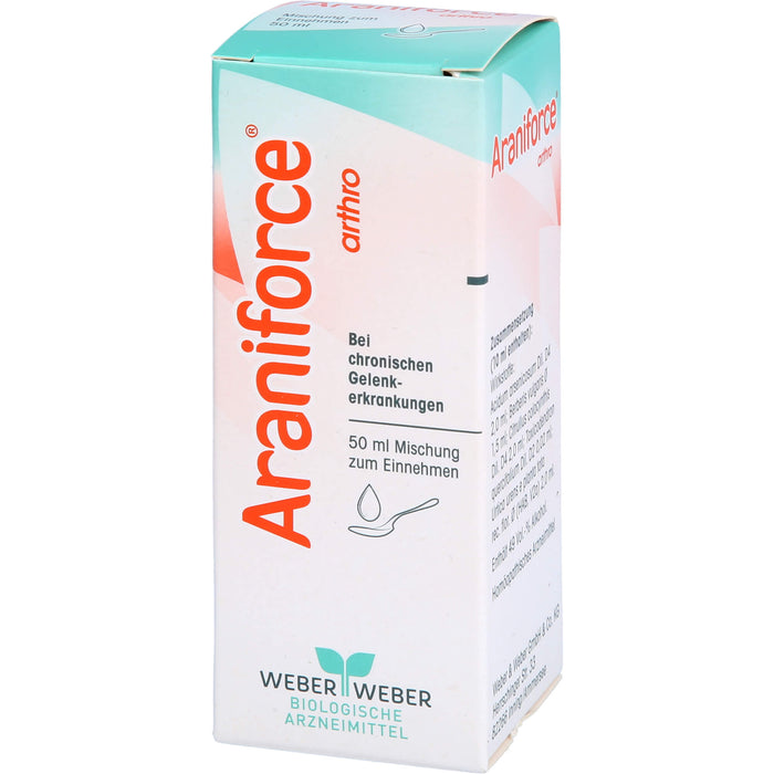 Araniforce arthro Mischung bei chronischen Gelenkerkrankungen, 50 ml Lösung