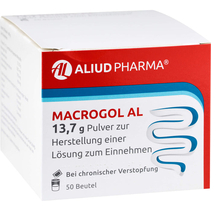 Macrogol AL 13,7 g Pulver zur Herstellung einer Lösung zum Einnehmen, 50 St PLE