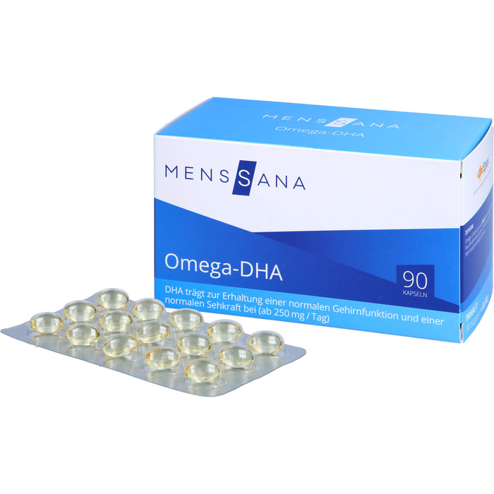 MensSana Omega-DHA Kapseln, 90 St. Kapseln