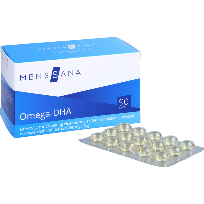 MensSana Omega-DHA Kapseln, 90 St. Kapseln