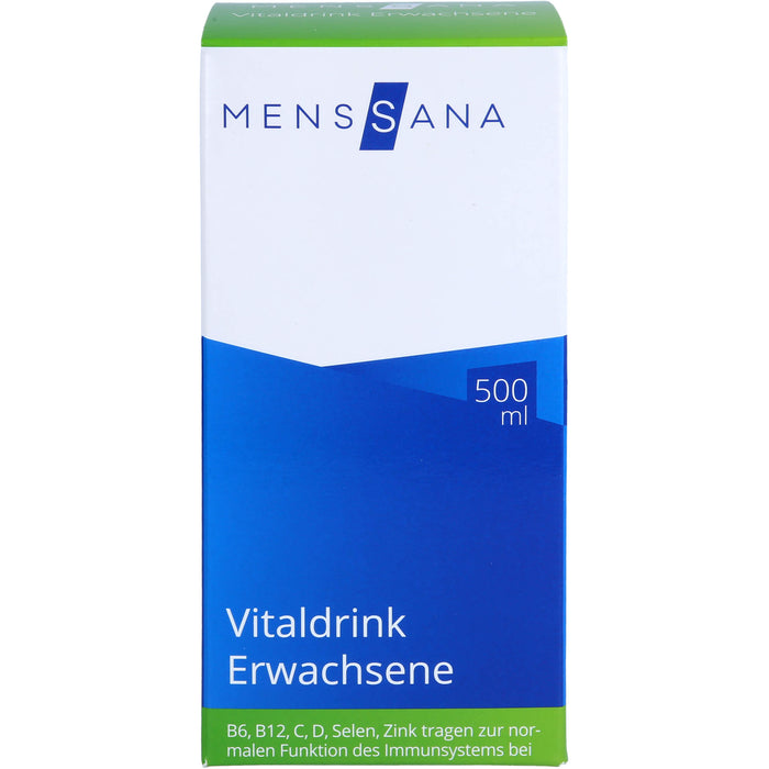 MensSana Vitaldrink Erwachsene, 500 ml Lösung