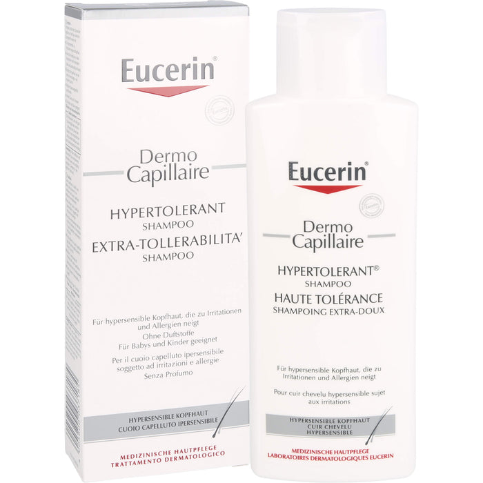 Eucerin DermoCapillaire Hypertolerant Shampoo, 250 ml Shampoo