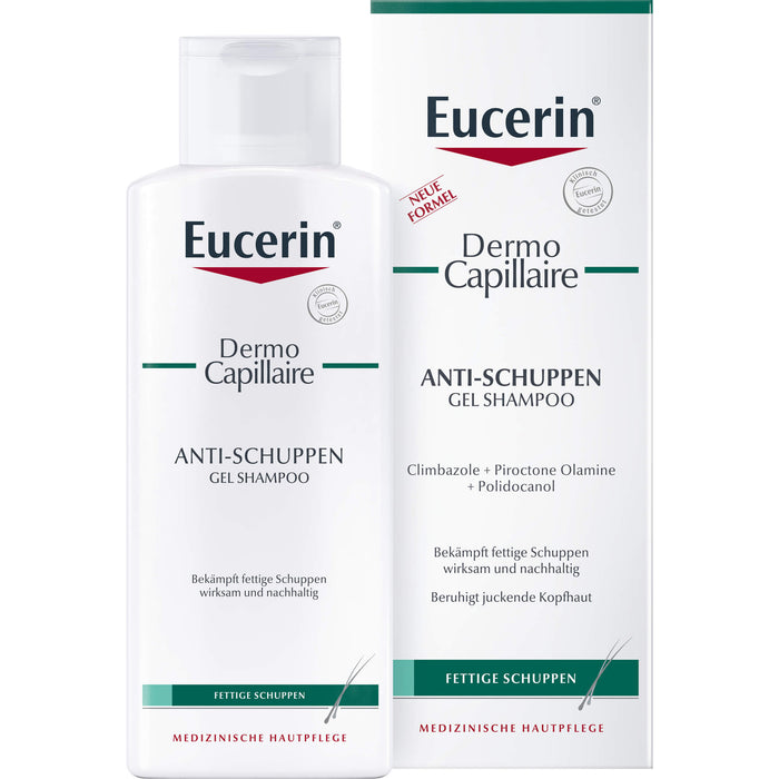 Eucerin Dermo Capillaire Anti-Schuppen Gel Shampoo, 250 ml Shampoo