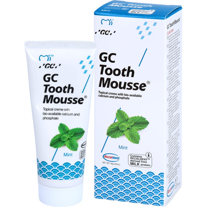GC Tooth Mousse Pfefferminz, 40 g Gel