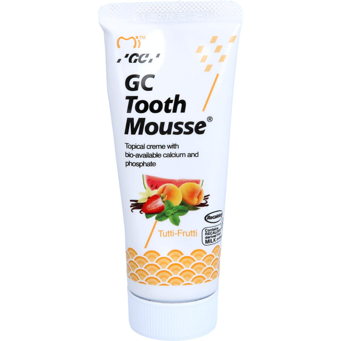 Dent-o-care GC Tooth Mousse Tutti-Frutti, 40 g Creme