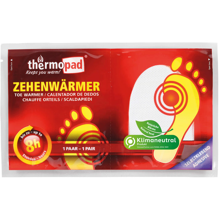Thermopad Zehenwärmer, 2 St