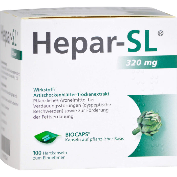 Hepar-SL 320 mg Kapseln, 100 St. Kapseln