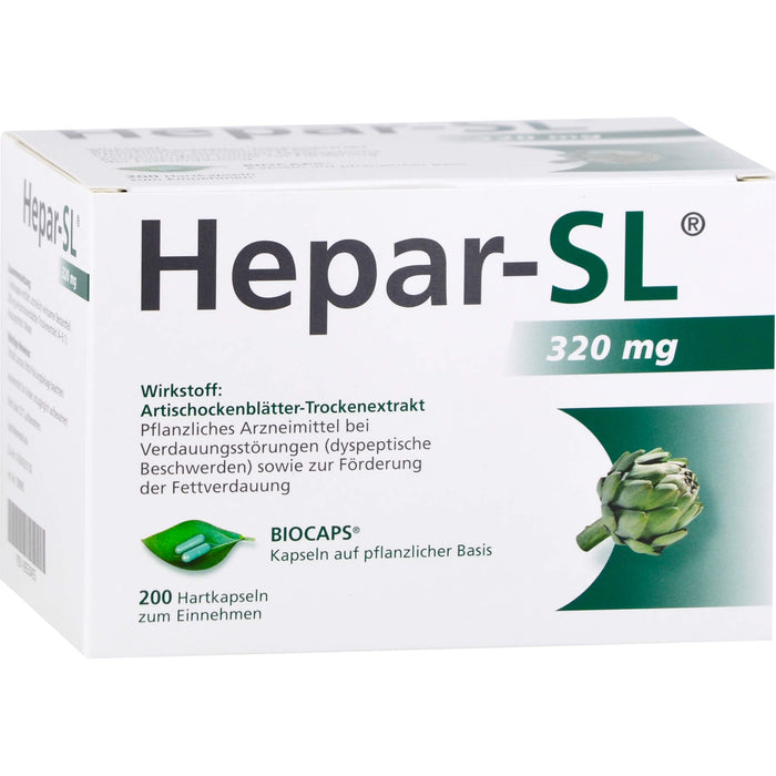 Hepar-SL 320 mg Kapseln, 200 St. Kapseln
