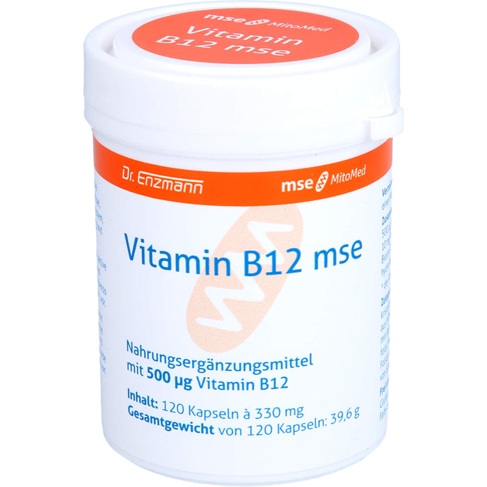 Dr. Enzmann Vitamin B12 mse Kapseln, 120 St. Kapseln