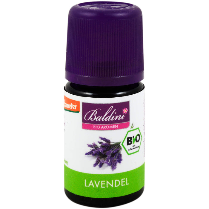 Baldini by TAOASIS Lavendel Bio 100 % naturreines Aromaöl, 5 ml ätherisches Öl