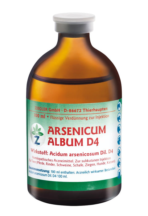 ZIEGLER Arsenicum album D 4 Dilution, 100 ml Lösung