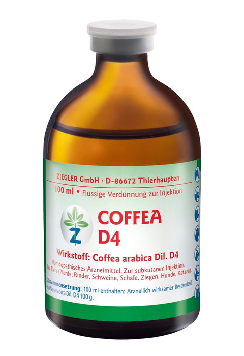 ZIEGLER Coffea arabica D 4 Dilution, 100 ml Lösung