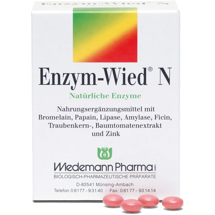 Enzym-Wied N Dragees, 20 St. Tabletten