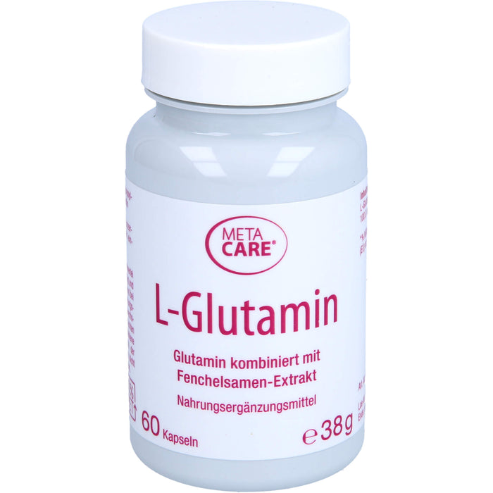 metacare L-Glutamin Kapseln, 60 St. Kapseln