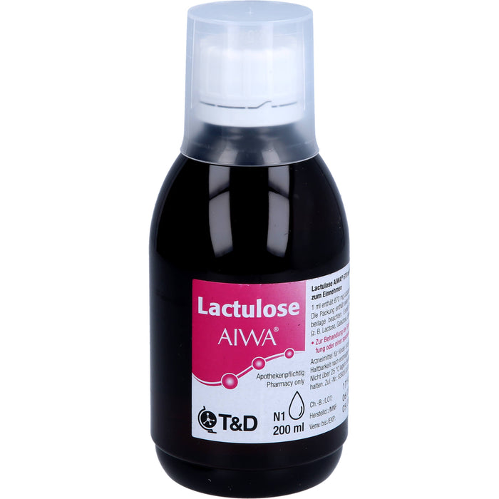 Lactulose AIWA 670 mg/ml Lösung zum Einnehmen, 200 ml LSE