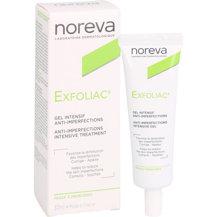noreva EXFOLIAC Gel Intensif Anti-Imperfections, 30 ml Gel
