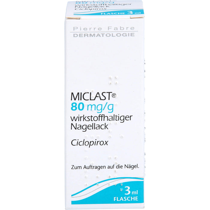 MICLAST Nagellack bei Nagelpilz, 3 ml Lösung