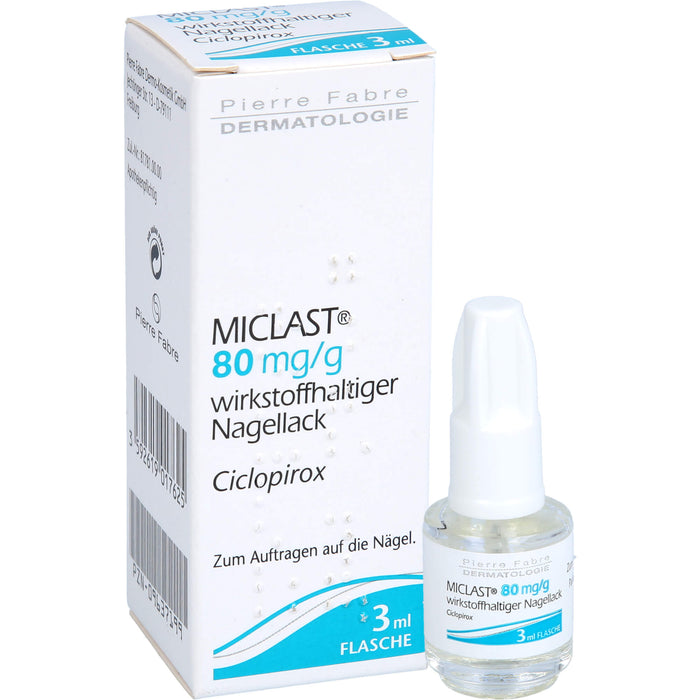 MICLAST Nagellack bei Nagelpilz, 3 ml Lösung