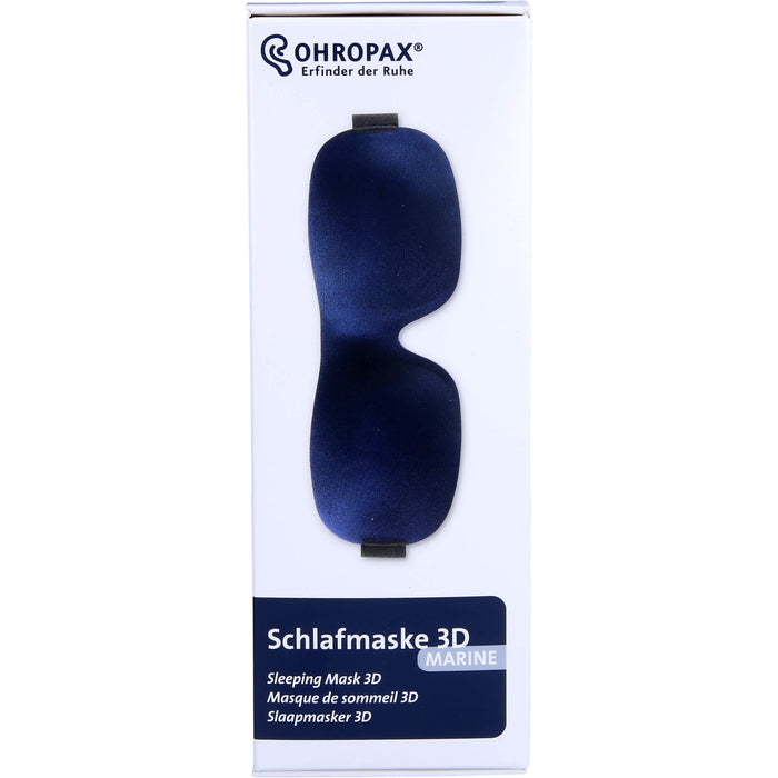 OHROPAX Schlafmaske 3D, 1 St. Ohrstöpsel