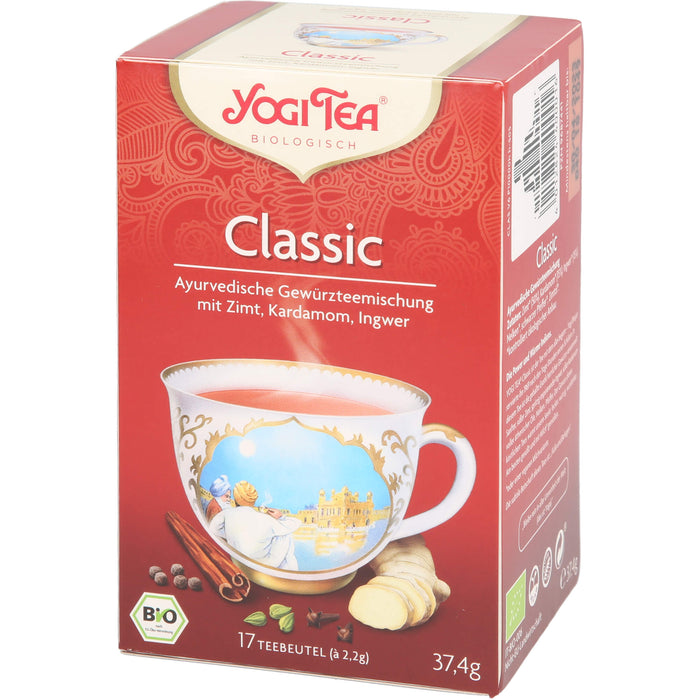 Yogi Tea Classic Bio Teebeutel, 17 St. Filterbeutel