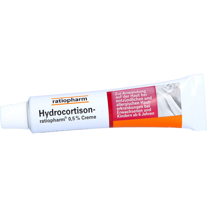 Hydrocortison-ratiopharm 0,5 % Creme, 15 g Creme