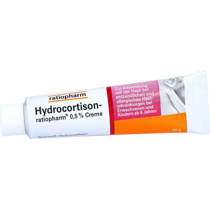 Hydrocortison-ratiopharm 0,5 % Creme, 30 g Creme