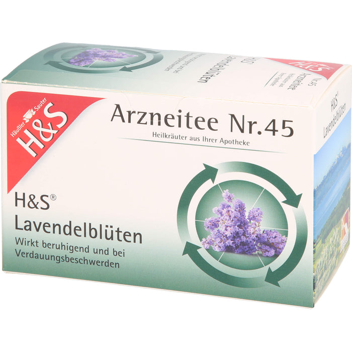 H&S Lavendelblüten Arzneitee Nr.45 Filterbeutel, 20 St. Filterbeutel