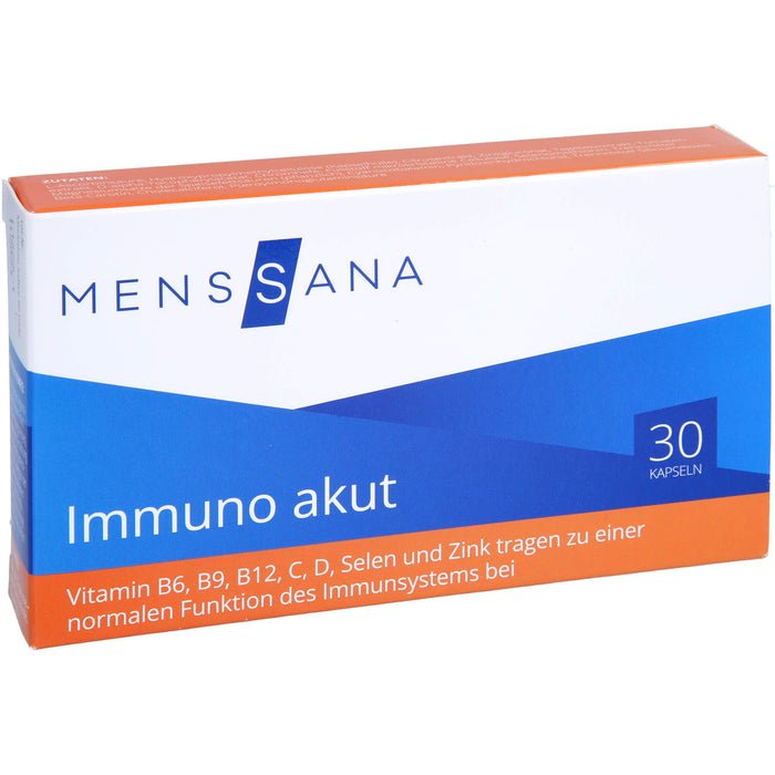 Immuno akut MensSana, 30 St KAP