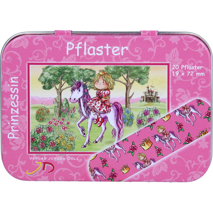 Kinder-Pflaster Prinzessin Dose, 20 St PFL