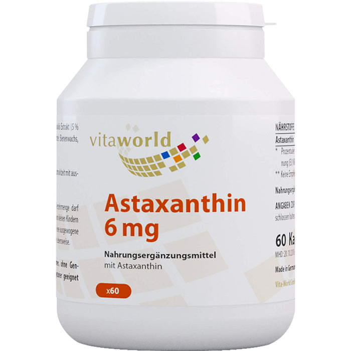 Astaxanthin 6mg, 60 St KAP