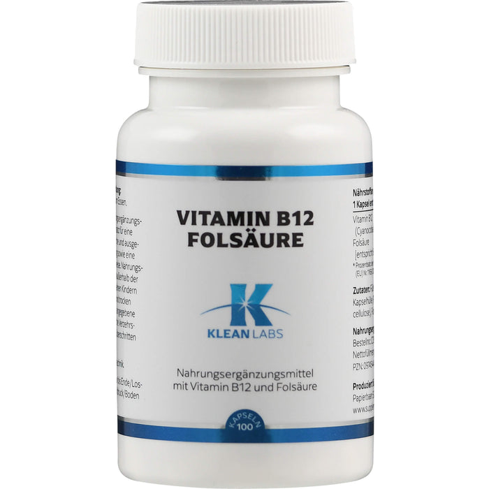 Vitamin B12 / Folsäure, 100 St KAP