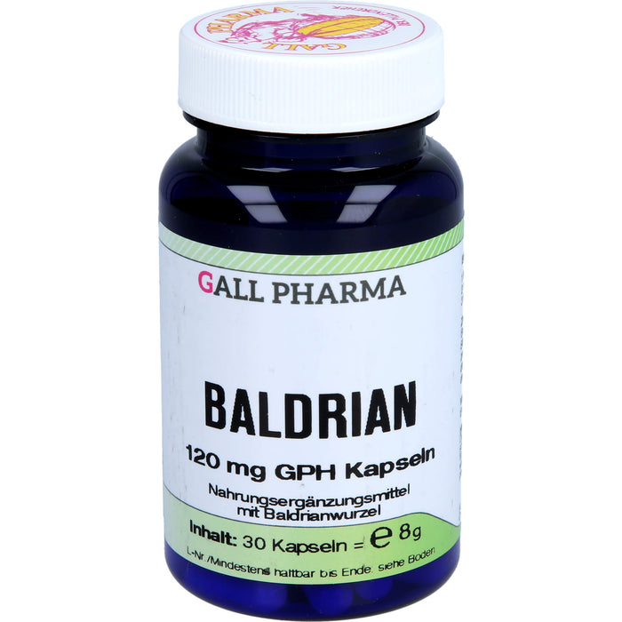 GALL PHARMA Baldrian 120 mg GPH Kapseln, 30 St. Kapseln