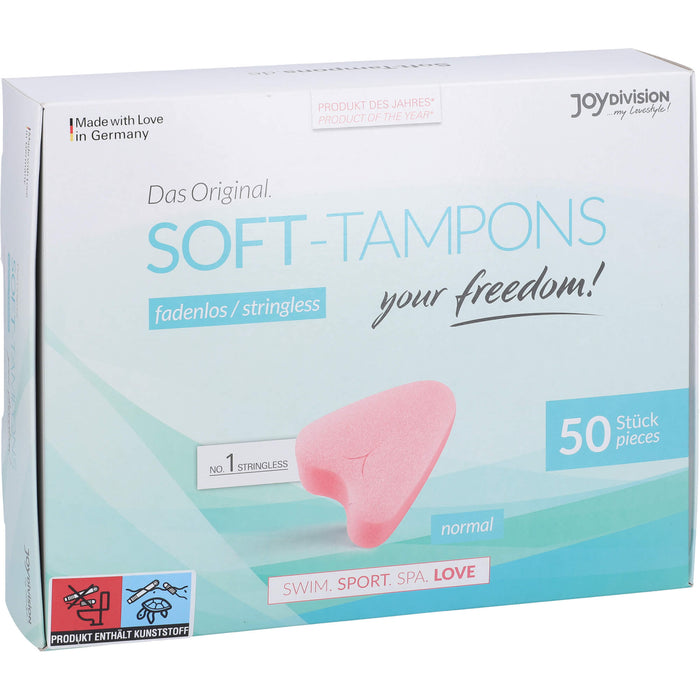 Soft-Tampons normal, 50 St. Tampons