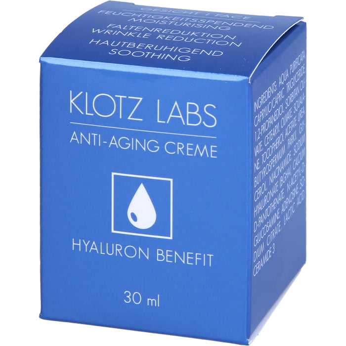 Hyaluron Benefit Creme, 30 ml Creme