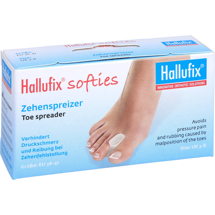 Hallufix softies Zehenspreizer Gr.M (36-41), 2 St GPA