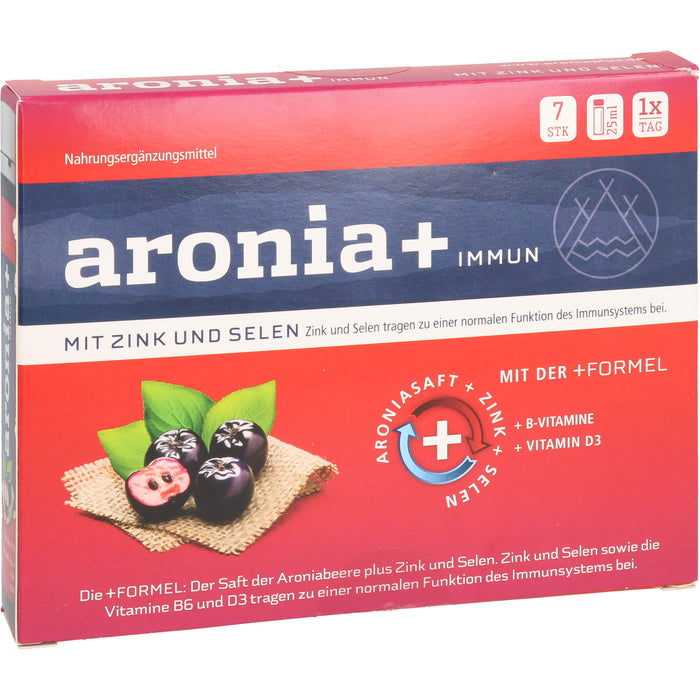 aronia+ immun Trinkfläschchen, 7 St. Ampullen