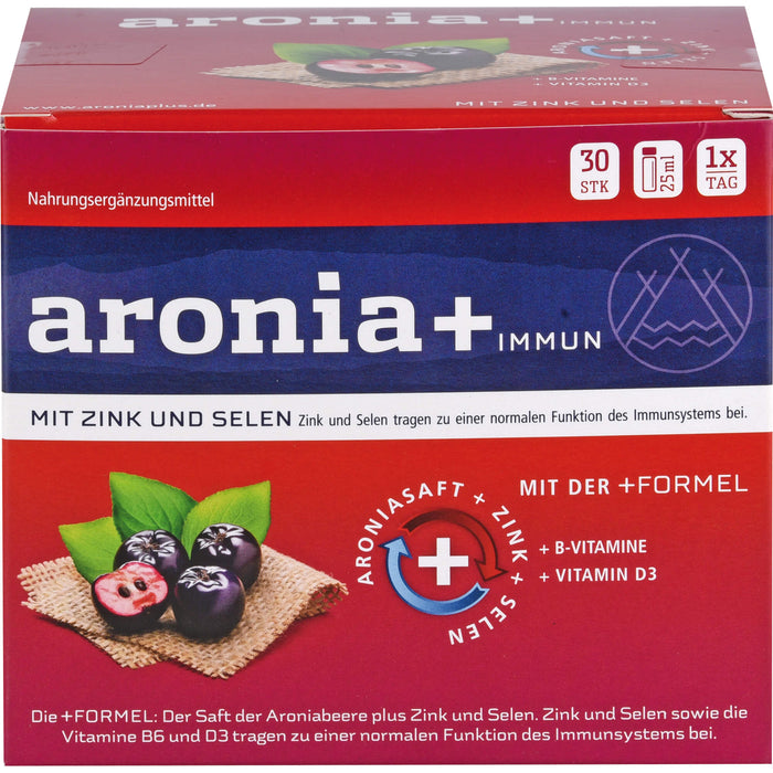 aronia+ immun Trinkfläschchen, 30 St. Ampullen