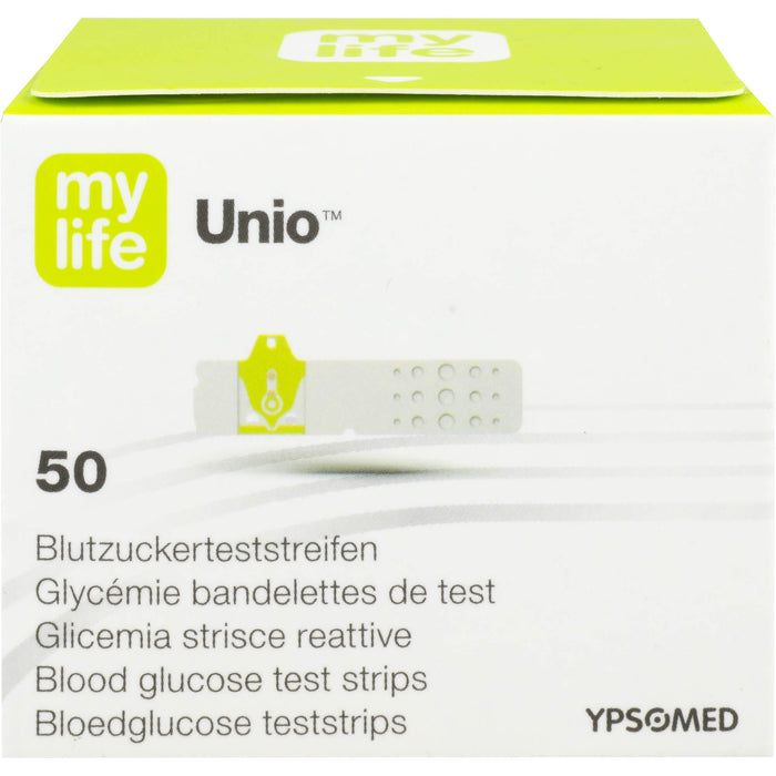 mylife Unio Blutzuckerteststreifen, 50 St. Teststreifen