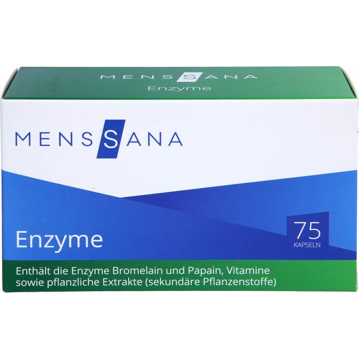 MensSana Enzyme Kapseln, 75 St. Kapseln