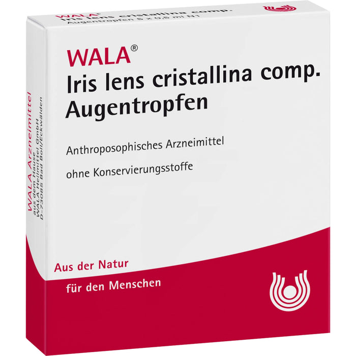 WALA Iris Lens cristallina comp. Augentropfen, 5 St. Lösung