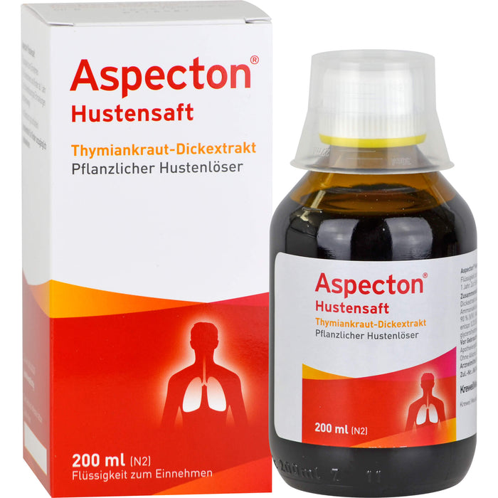 Aspecton Hustensaft, 200 ml Lösung